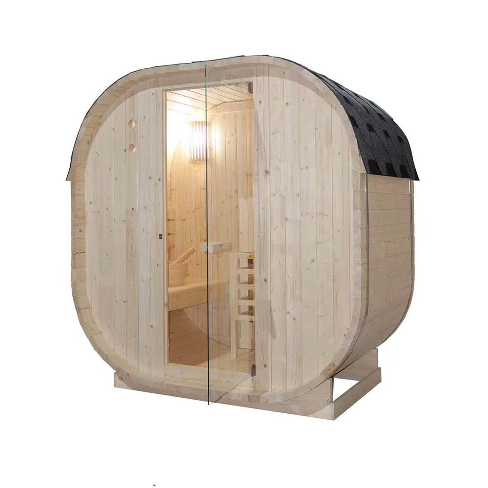 Outdoor Sauna - 194 x 120 cm für 2 Personen