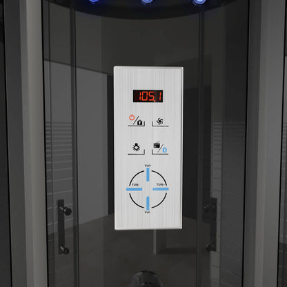 Duschkabine mit Regendusche - 90 x 90 cm