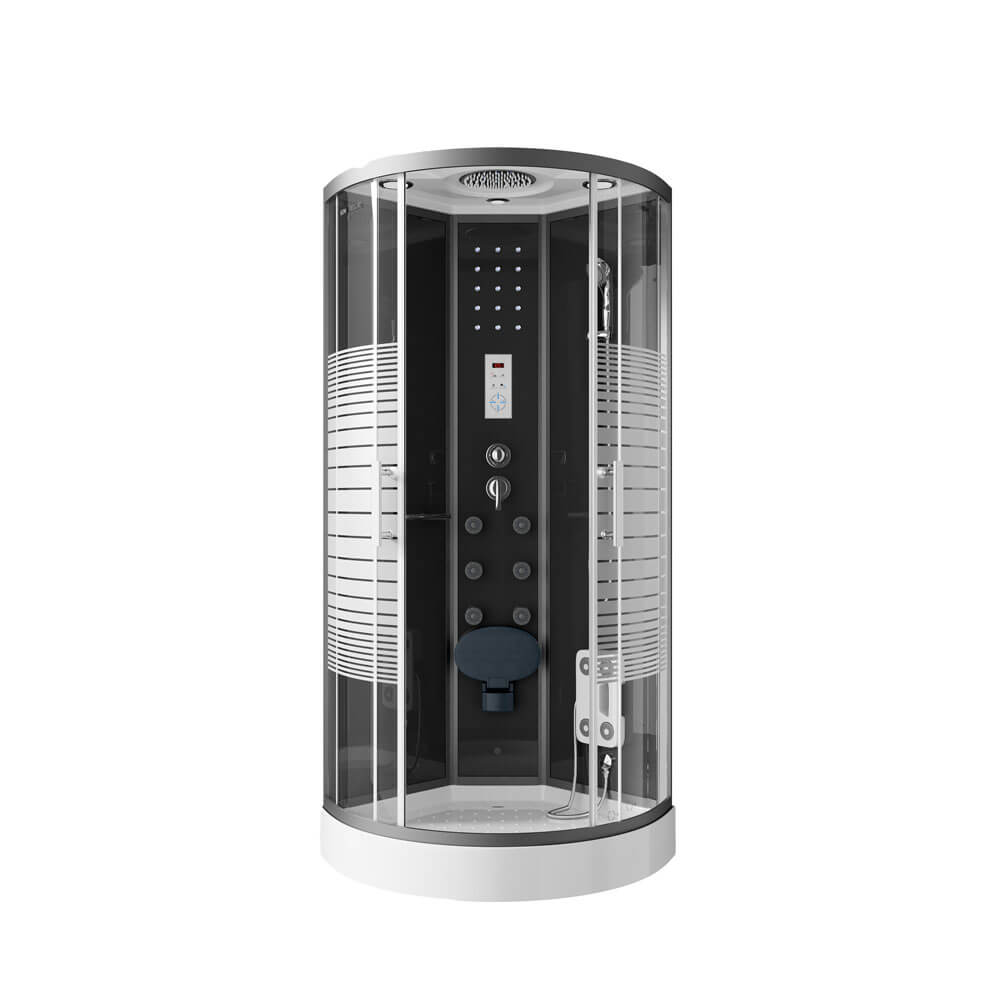 Duschkabine mit Regendusche - 90 x 90 cm