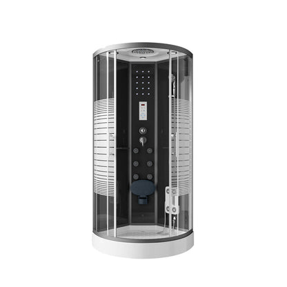 Duschkabine mit Regendusche - 90 x 90 cm