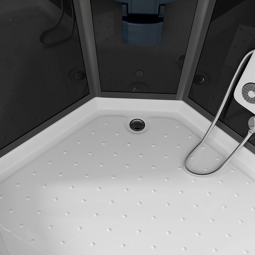 Duschkabine mit Regendusche - 100 x 100 cm