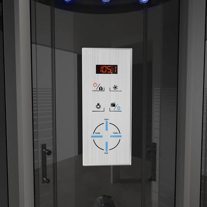 Duschkabine mit Regendusche - 100 x 100 cm