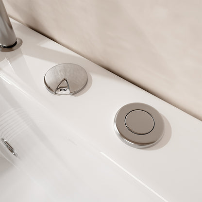 Whirlpool Badewanne 173 x 80 cm