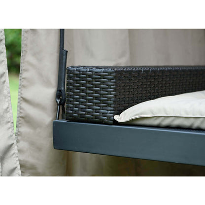 Pavillon Gartenliege mit Abdeckung