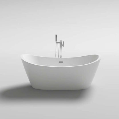 Freistehende Badewanne mit Whirlpoolfunktion - 180 x 90 cm