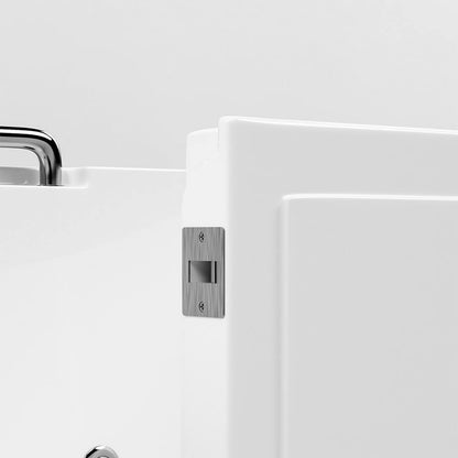 Seniorenbadewanne liegend mit Whirlpoolfunktion - 153 x 76 cm Links