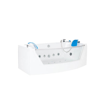 Whirlpool Badewanne mit Lichttherapie - 175 x 85 cm