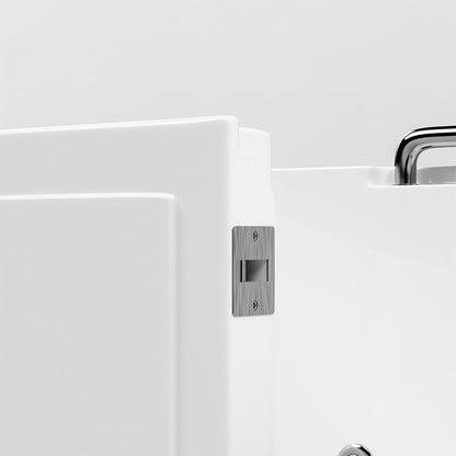 Seniorenbadewanne liegend mit Whirlpoolfunktion - 153 x 76 cm Rechts