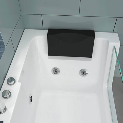 Whirlpool Badewanne mit Lichttherapie - 170 x 80 cm
