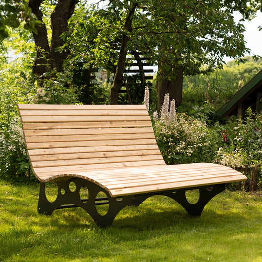 Wellenholzliege/Waldsofa