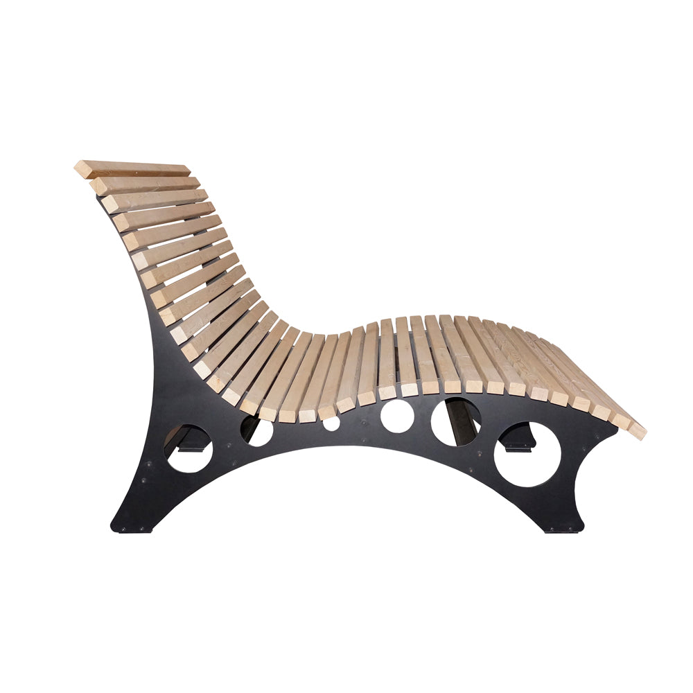 Wellenholzliege/Waldsofa