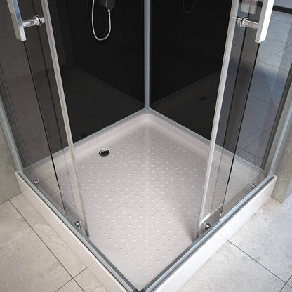 Duschkabine mit LED-Beleuchtung - 90 x 80 cm