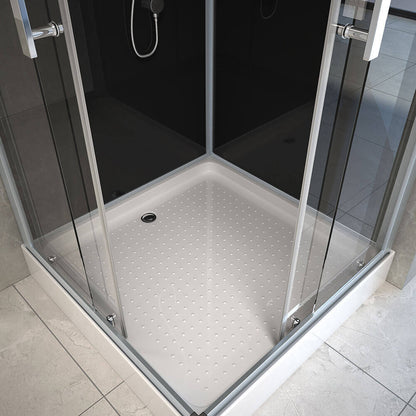 Duschkabine mit LED-Beleuchtung - 90 x 90 cm