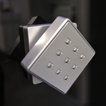 Duschkabine mit LED-Beleuchtung - 100 x 80 cm