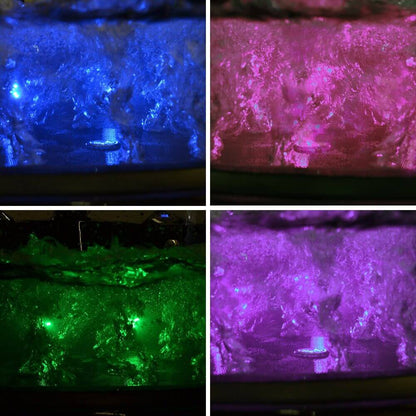 Whirlpool Badewanne mit Lichttherapie - 157 x 157 cm