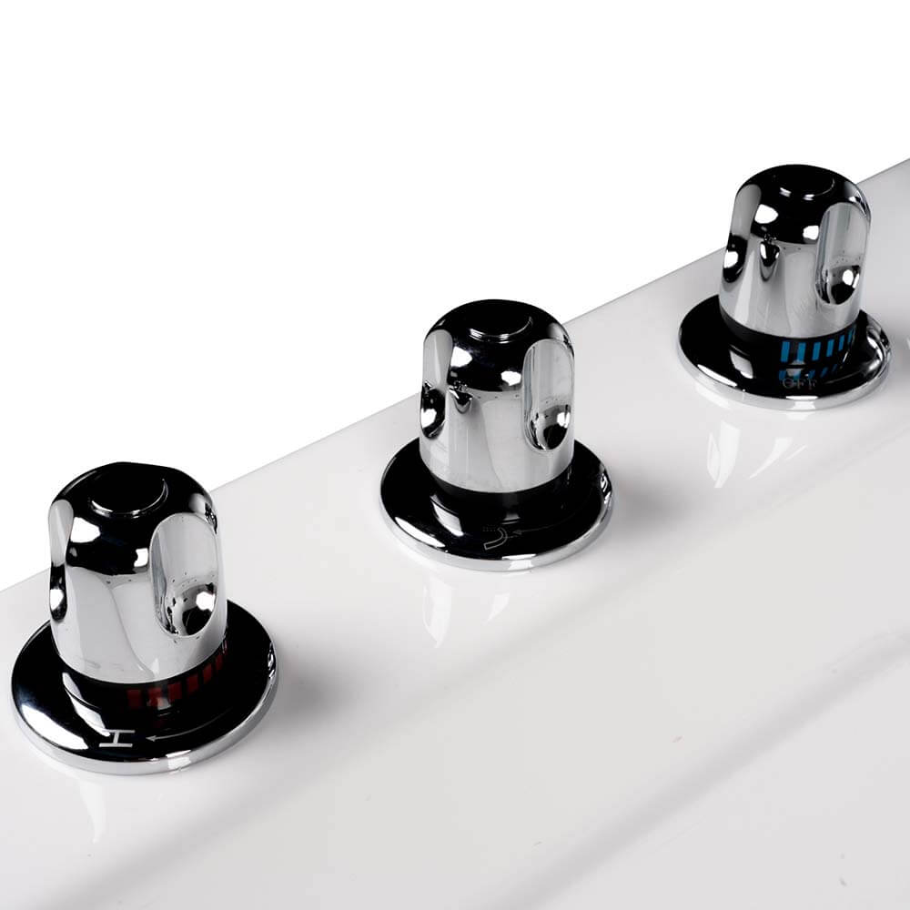 Indoor Whirlpool für 2 Personen - 180 x 120 cm Links / Rechts