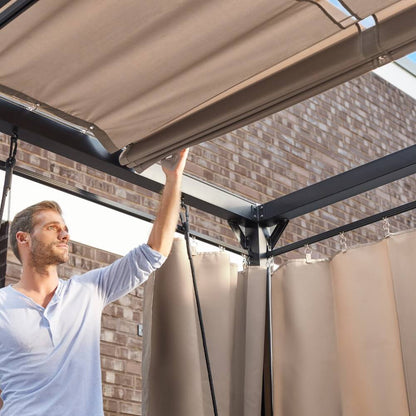 Pavillon Gartenliege