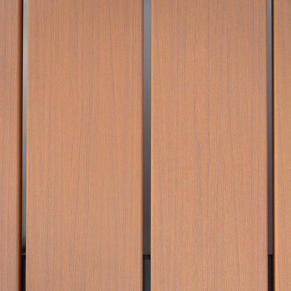 Garten-Sitzgruppe in Holzoptik - 150 x 90 cm 6 Stühle