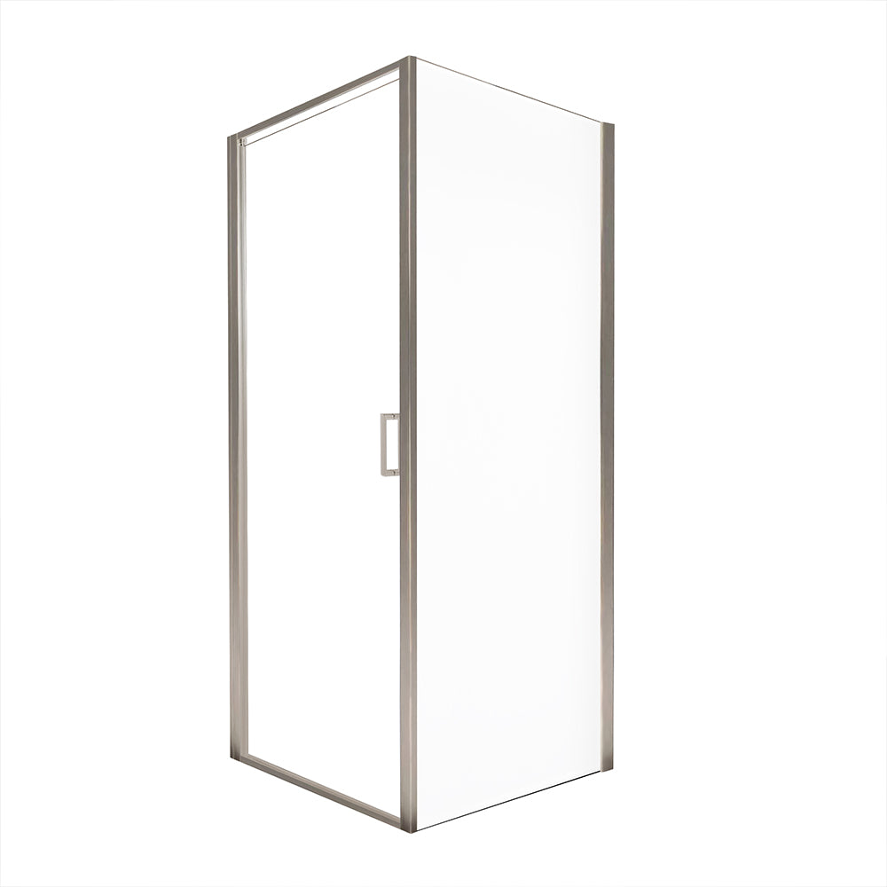 Duschkabine Chrom - 90 x 195 cm