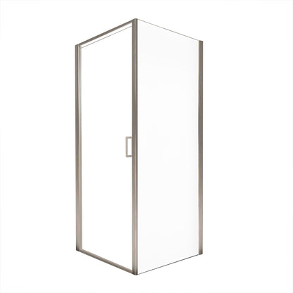 Duschkabine Chrom - 90 x 195 cm