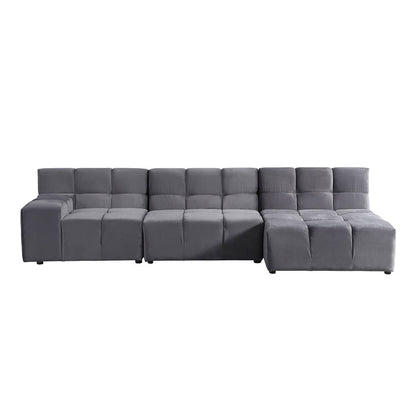 Modulares Sofa - Anthrazit 306 x 148 cm