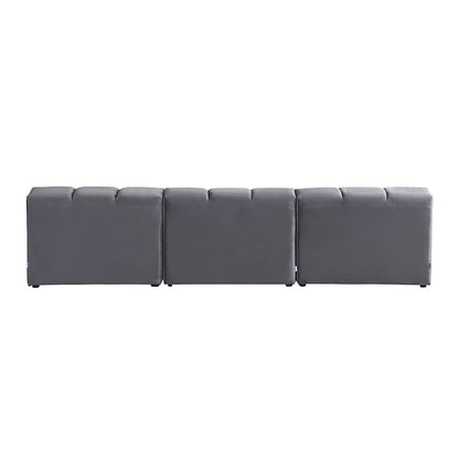 Modulares Sofa - Anthrazit 306 x 148 cm