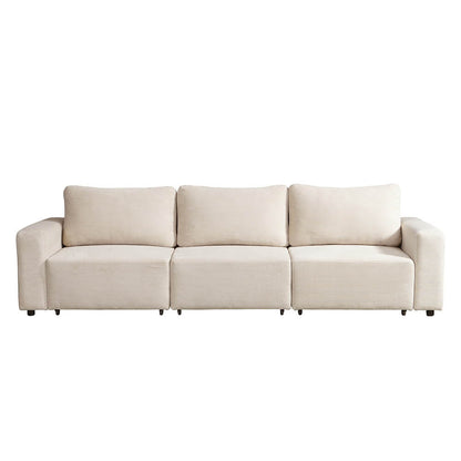 Modulares Schlafsofa - 295 x 92 cm Beige