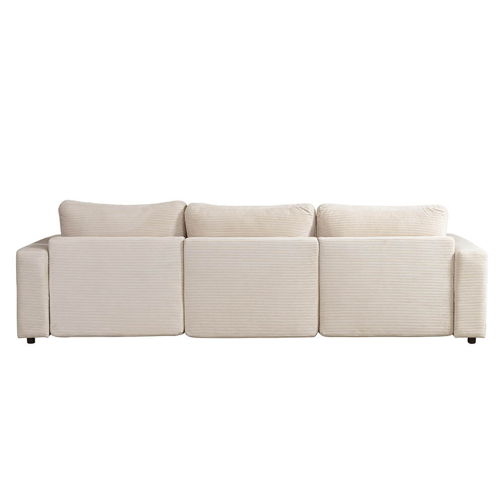 Modulares Schlafsofa - 295 x 92 cm Beige