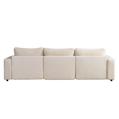 Modulares Schlafsofa - 295 x 92 cm Beige
