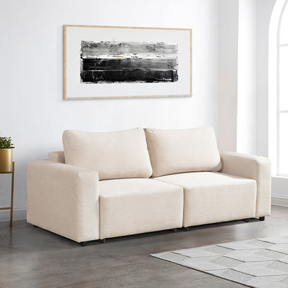 Modulares Schlafsofa - 210 x 92 cm Beige