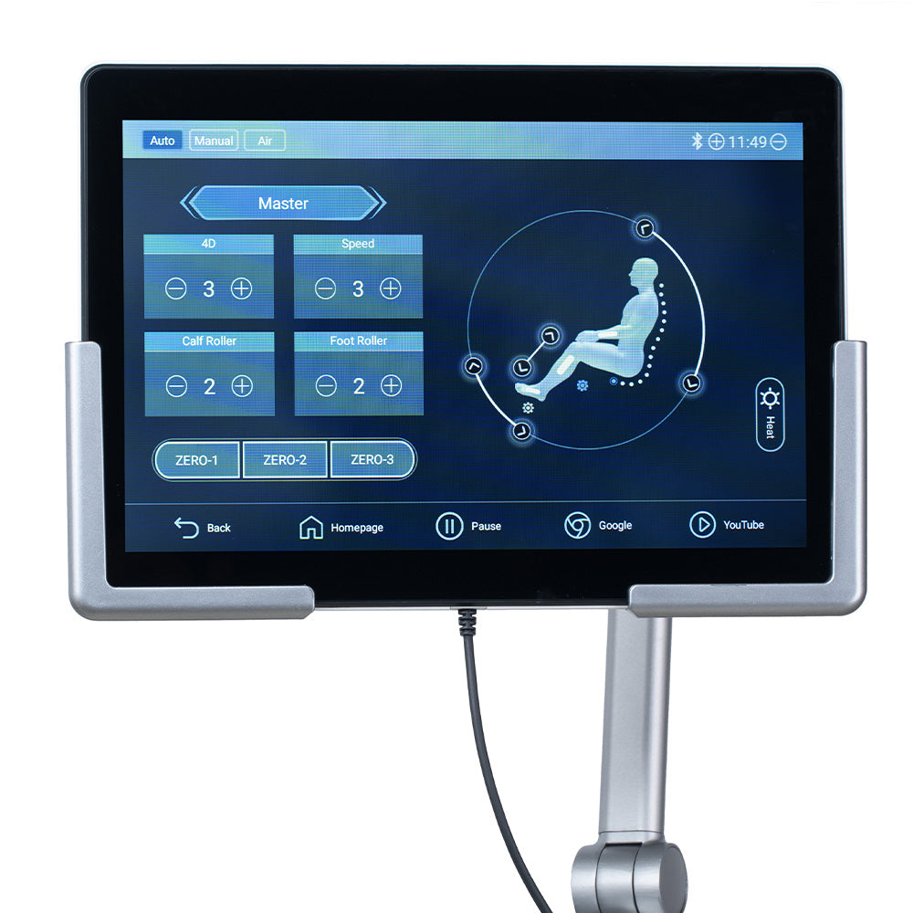 Massagesessel mit Premium Webstoffpolsterung