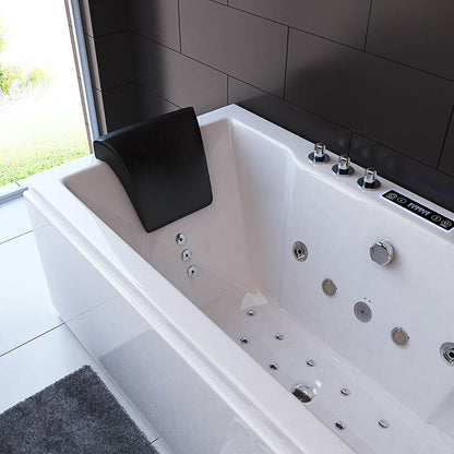 Whirlpool Badewanne mit Lichttherapie - 180 x 90 cm
