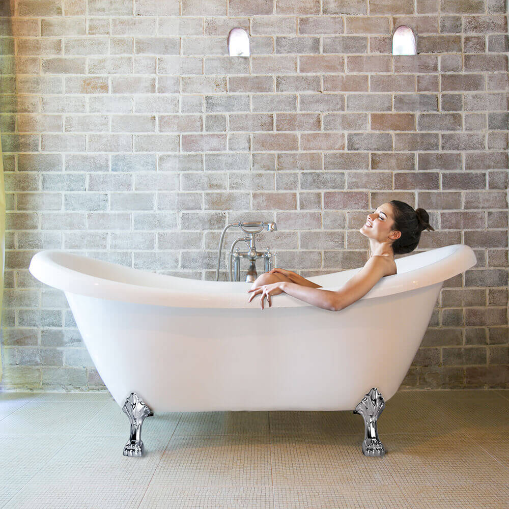 Freistehende Badewanne - 176 x 74 cm