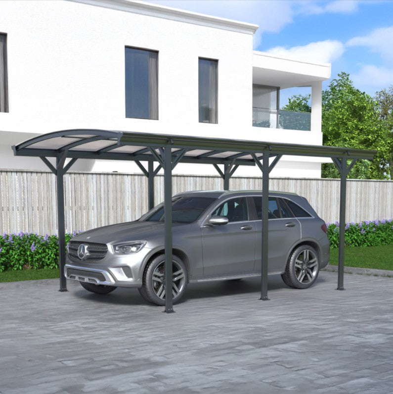 Design Carport - 505 x 300 cm Anthrazit