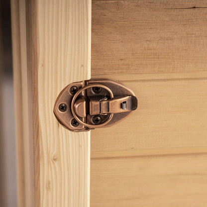 Infrarotkabine mit Vollspektrumstrahler - 150 x 150 cm für 4 Personen