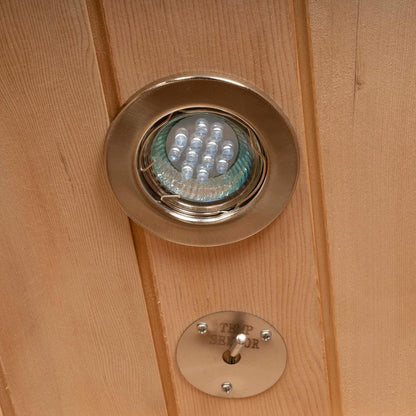 Infrarotkabine - 120 x 105 cm für 2 Personen