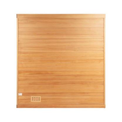 Traditionelle Sauna - 200 x 200 cm für 6 Personen
