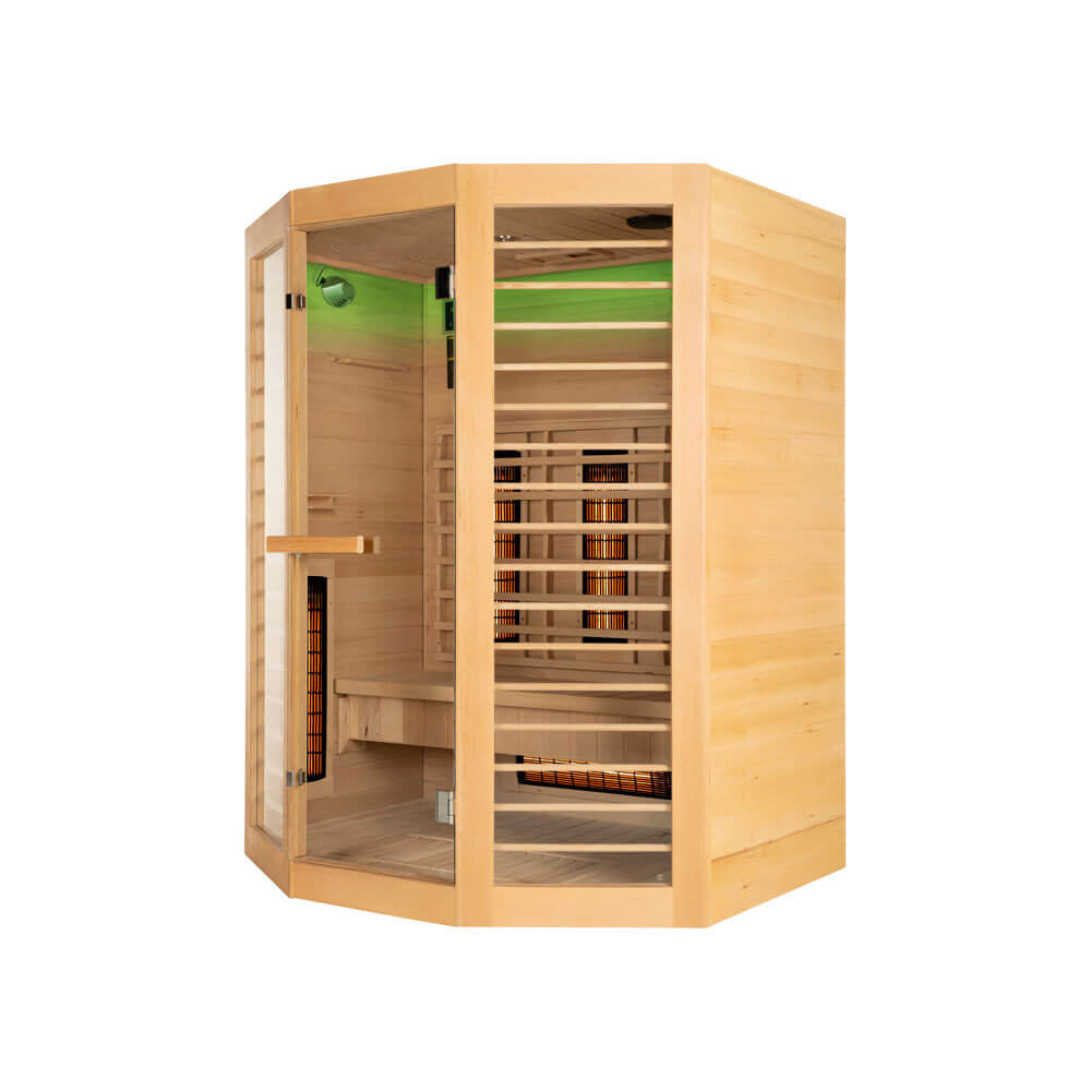 Infrarotkabine - 155 x 120 cm für 3 Personen