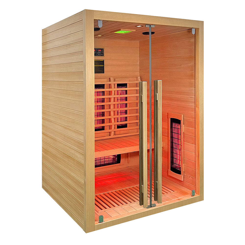 Infrarotkabine - 135 x 105 cm für 2 Personen