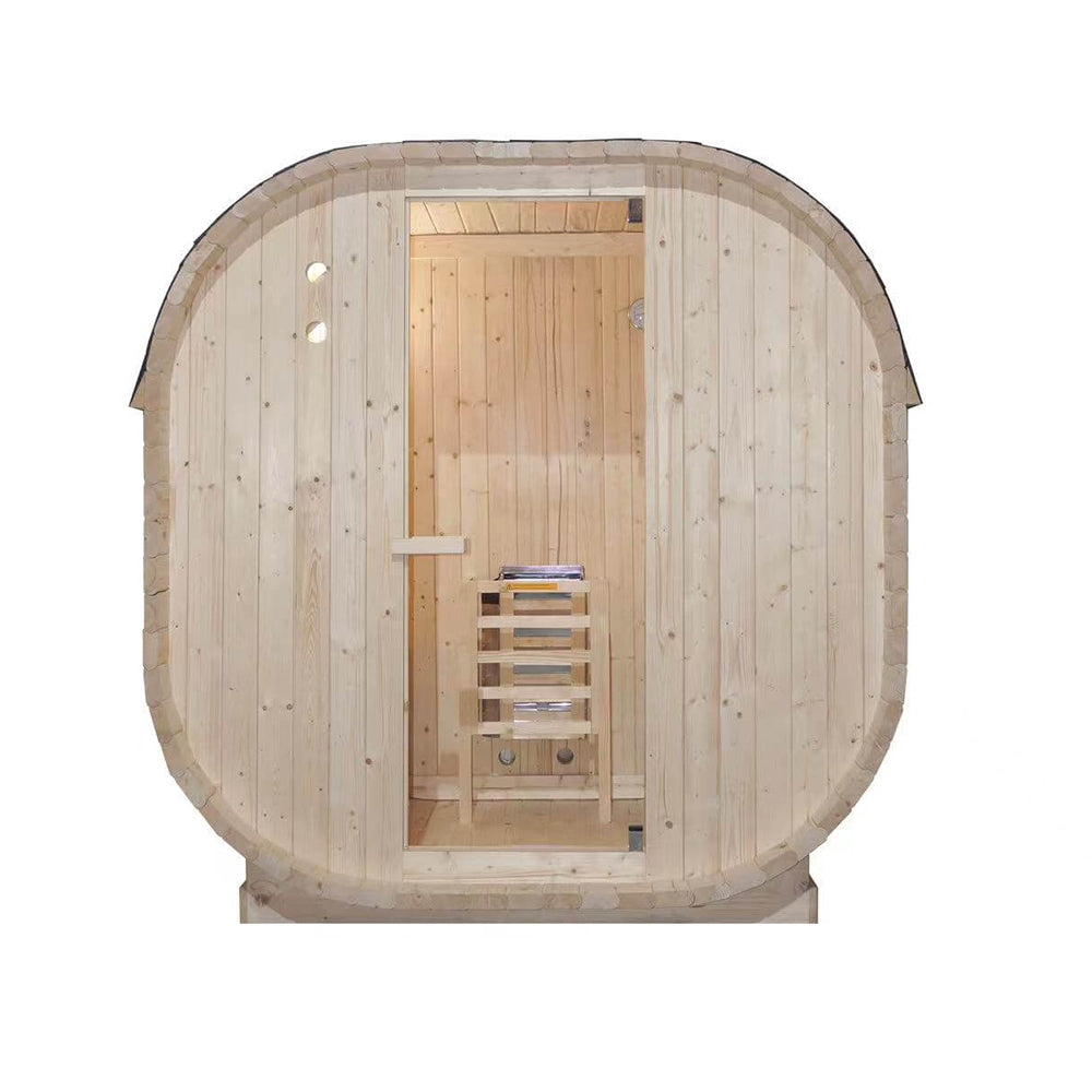 Outdoor Sauna - 194 x 120 cm für 2 Personen