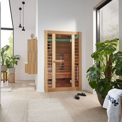 Infrarotkabine - 120 x 105 cm für 2 Personen