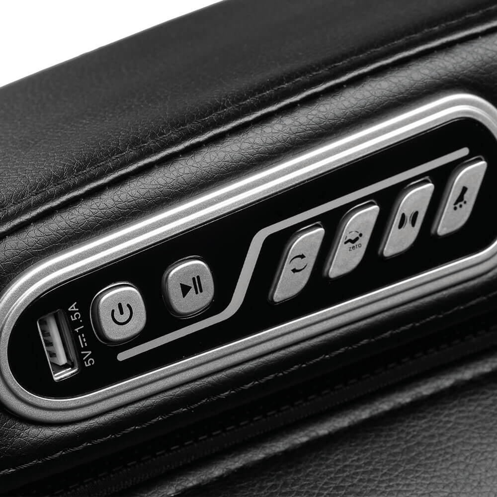 Massagesessel mit Zero-Gravity-Funktion - Schwarz