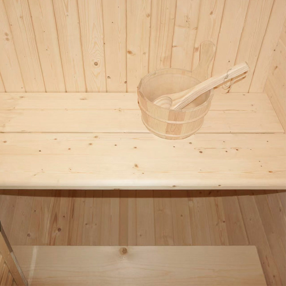 Outdoor Sauna - 194 x 120 cm für 2 Personen