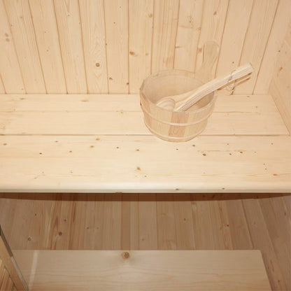 Outdoor Sauna - 194 x 120 cm für 2 Personen