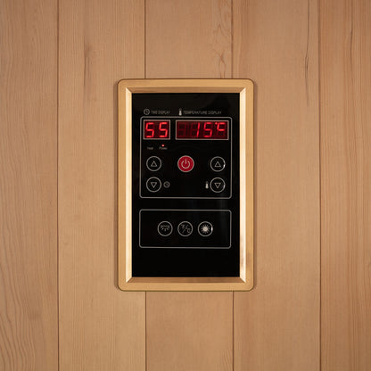 Traditionelle Sauna - 180 x 150 cm für 4 Personen