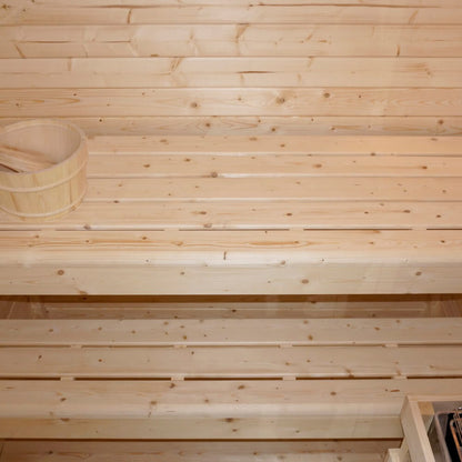 Saunahaus Outdoor - 191 x 157 cm für 3 Personen