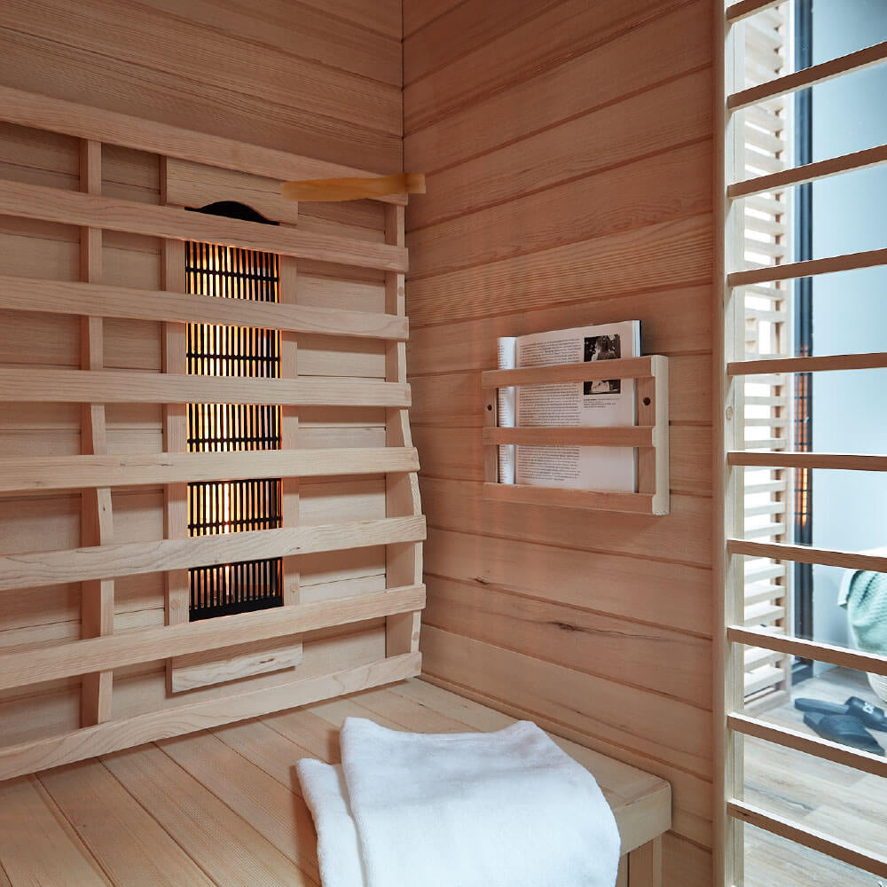 Infrarotkabine - 150 x 150 cm für 4 Personen