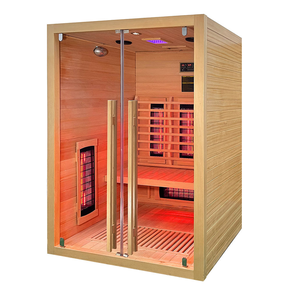 Infrarotkabine - 135 x 105 cm für 2 Personen