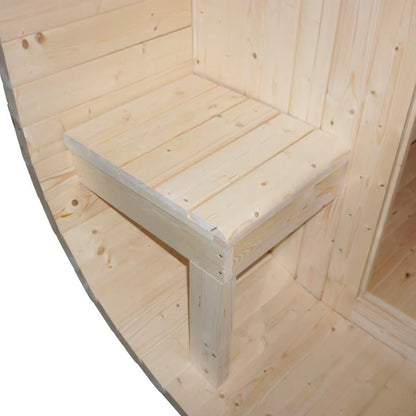 Outdoor Sauna - 184 x 220 cm für 4 Personen