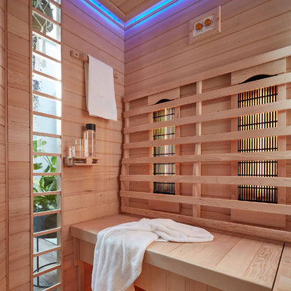 Infrarotkabine - 150 x 150 cm für 4 Personen